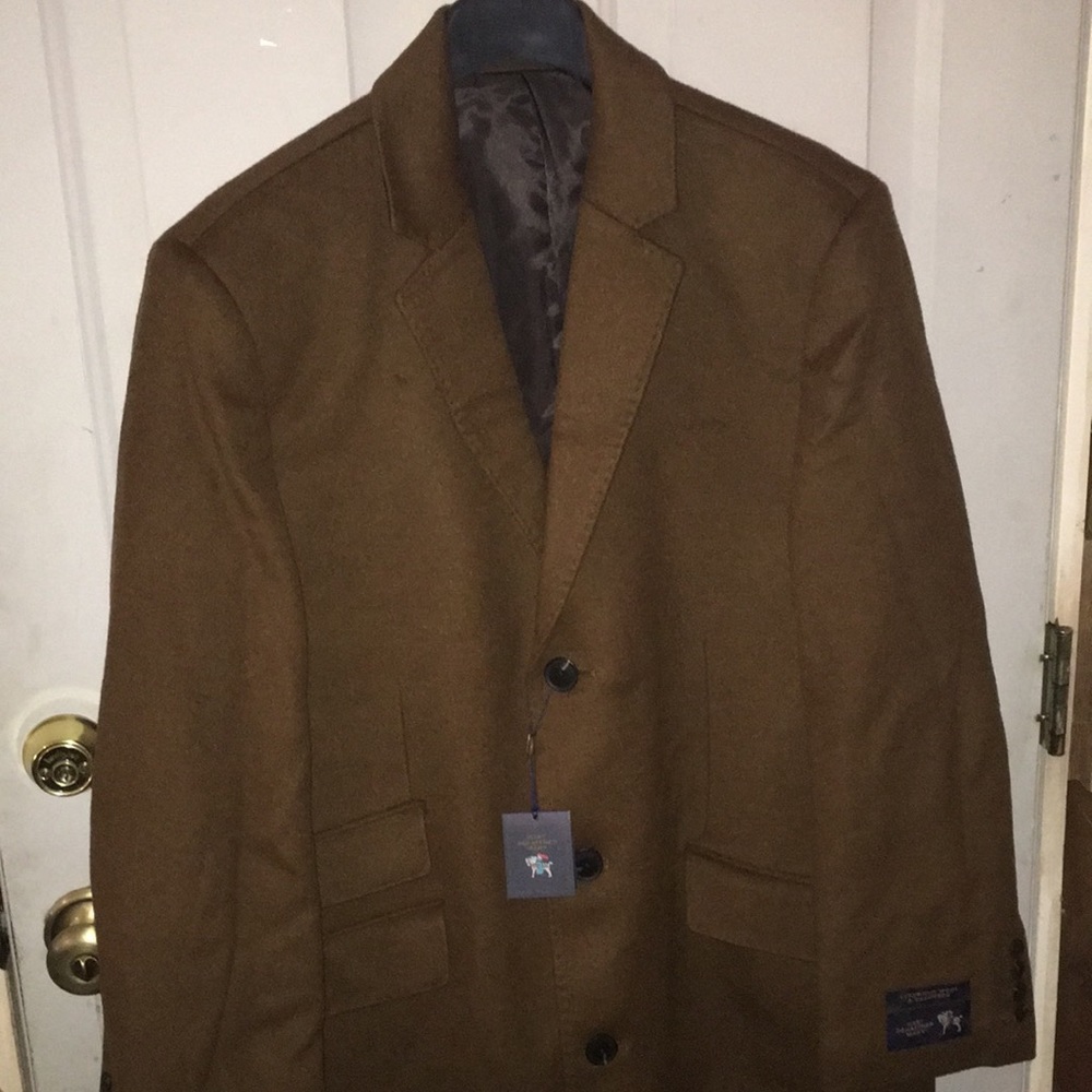 Wool and Cashmere Hart Schaffner and Mark Coat
